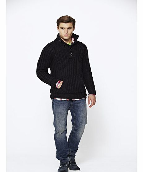 Mens Trident Henley Jumper