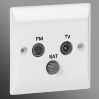 1G Co-axial/ FM / F-Type Sat Triplexer