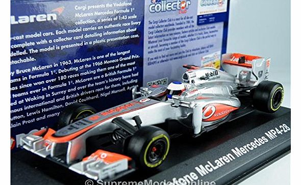 Jenson Button Mp4-28 2013 Formula 1 Model Car 1/43Rd Cc56701 Issue K8967Q