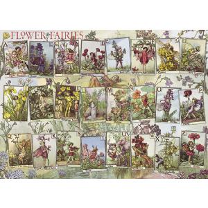 Flower Fairy Alphabet Jigsaw 1000 Piece Jigsaw Puzzle