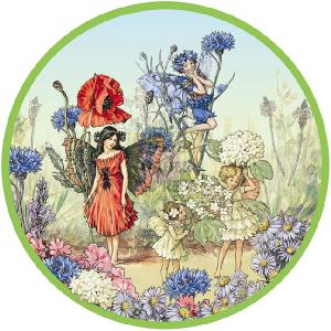 Flower Fairy Circular Jigsaw 500 Piece Jigsaw Puzzle