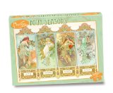 Mucha Four Seasons 1000 Piece Jigsaw Puzzle