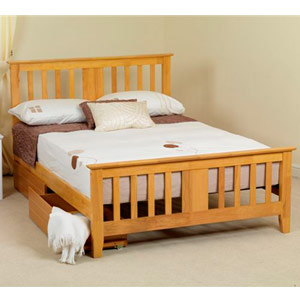 , Gere, 3FT Single Bedstead - Oak