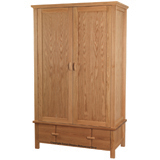 Darcy 2 Door 1 Drawer Wardrobe in