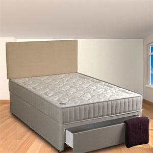 Jazz 4FT Sml Double Divan Bed