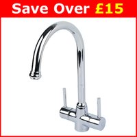 Fresco Deck Mono Chrome Finish Sink Mixer Tap