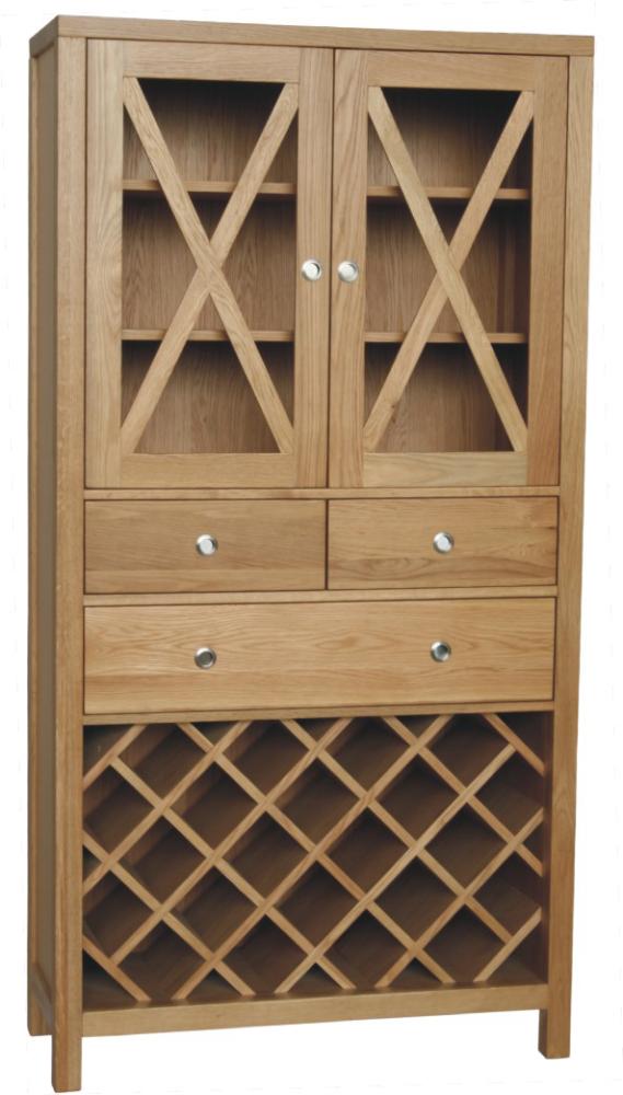 Oak Wine Rack