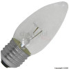 40W Clear Candle Bulb 240V E27