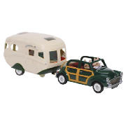 Familes Car & Caravan Set