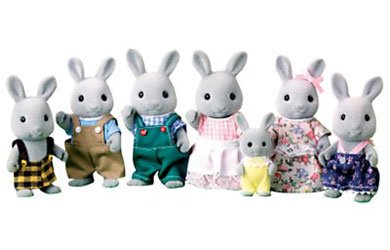 Celebration Babblebrook Rabbit Family