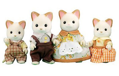 Cream Cat Family