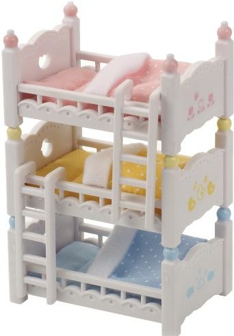 Sylvanian Families Triple Bunk Beds