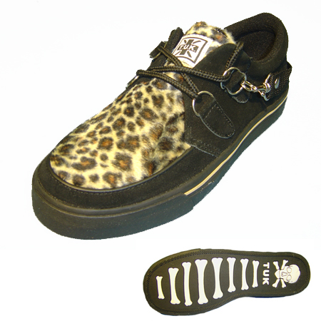 T.U.K. - Leopard - Black