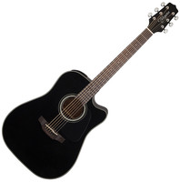 GD30CE-BLK Dreadnought Cutaway Electro