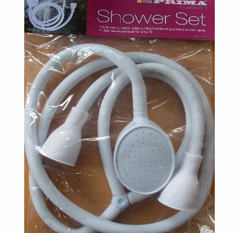 taps Double Taps Bathroom Strong Rubber Grips Shower Hose Sink Basin Attachment Set