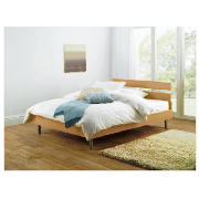 Double Bed, Beech Effect & Airsprung