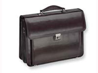 Leather Attache Notebook Case