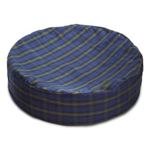 tartan Bean Bag Cover Medium 30`` Blue