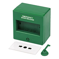 TATE Break Glass Call Point Fire Alarm Green