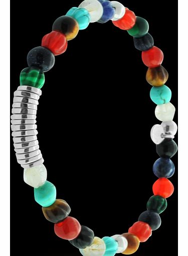 Mens Mix Bead Bracelet BL3901