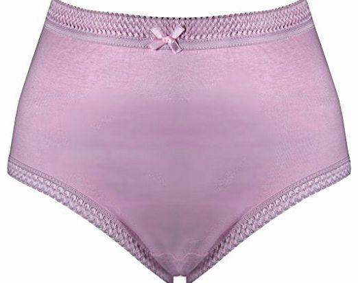 Td 6 Pairs Ladies Full Plus Size Mama Briefs (WMS Hip 38-40``, Assorted)