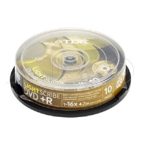 TDK DVD R LIGHTSCRIBE 10PK