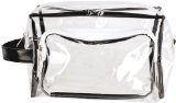 Badgequo Technic Clear PVC Toiletry Bag (Medium)