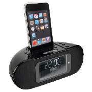 CR-109IDAB DAB & iPod Dock Clock Radio