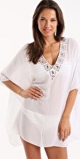 Ted Baker, 1295[^]245868 Embellished Whytt Kaftan - White