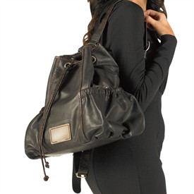 Womens Hanley Metal Plaque Rucksack