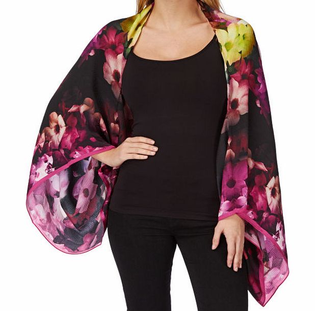 Womens Ted Baker Cascape Kimono - Black