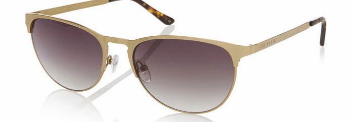 Womens Ted Baker Lea Sunglasses - Gold