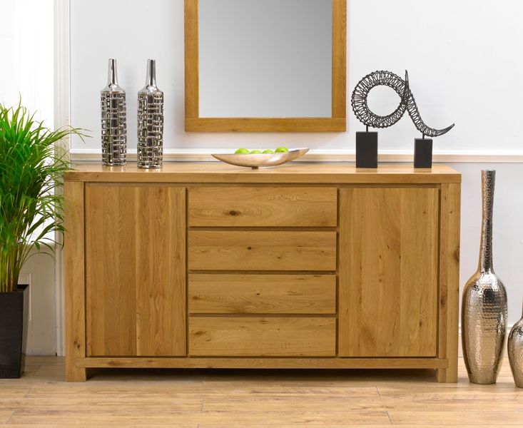 tempo Solid Oak Sideboard