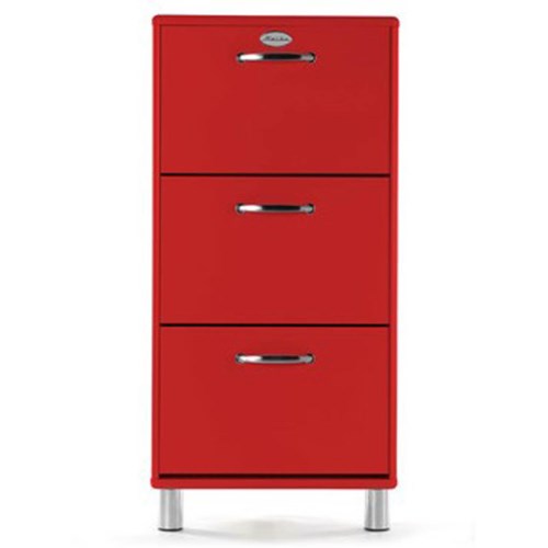 Malibu Shoe Cabinet in Red