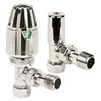 Pegler Terrier Chrome TRV 15mm Angled