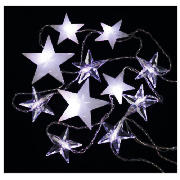 1.8 X 1.2M Low Voltage White LED Star