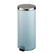 30L stainless steel bin duck egg blue