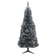 6Ft Pewter Tinsel Tree