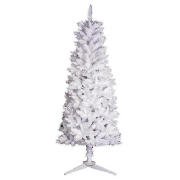 6Ft Slim White Tree