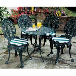 Tesco Aluminium Table and 2 Chairs