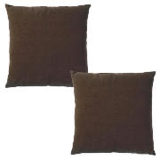 Basic Cushion Large 50X50Cm Choc Direct Fill