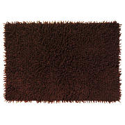 Chenille Bath Mat, Chocolate