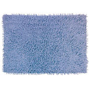 Chenille Bath Mat Royal Blue