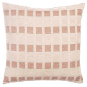 Chenille Square Cushion, Natural