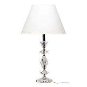 Cut Glass Lamp Large