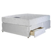 Finest Memory Sleep Double 2 drawer Divan Set