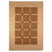 Tesco Flatweave Rug Squares, Natural 170x230cm