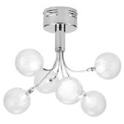 Tesco Globe Chrome Ceiling Fitting