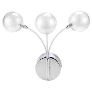 Globe Chrome Wall Fitting