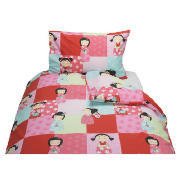 Tesco Kids Japanese Doll Duvet Set